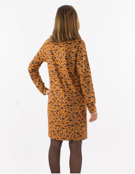 Vestido malla 60% viscosa 33% poliester 7% elastano