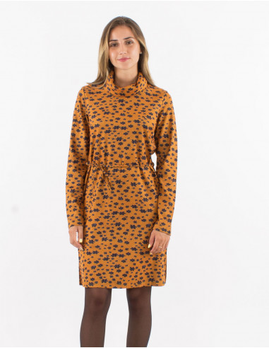 Vestido malla 60% viscosa 33% poliester 7%...