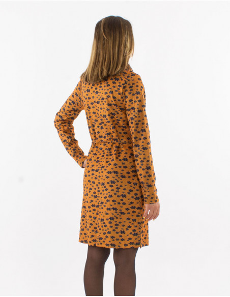 Vestido malla 60% viscosa 33% poliester 7% elastano