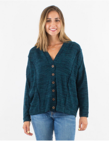 Chaqueta malla 95% poliester 5% elastano