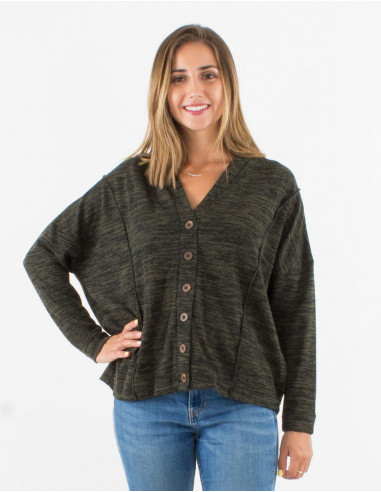 Chaqueta malla 95% poliester 5% elastano