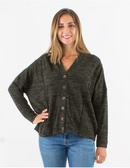 Chaqueta malla 95% poliester 5% elastano