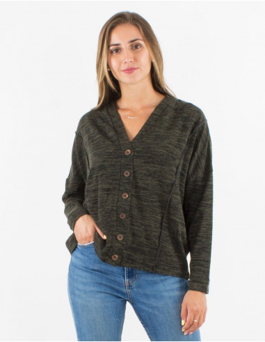 Chaqueta malla 95% poliester 5% elastano