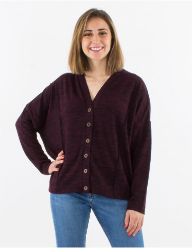 Chaqueta malla 95% poliester 5% elastano