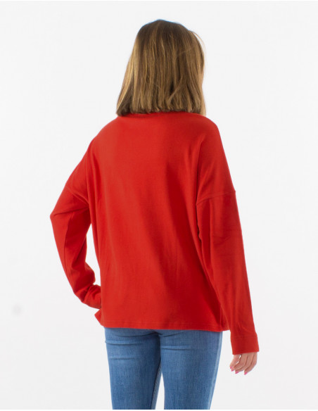 Jersey malla 95% poliester 5% elastano cuello