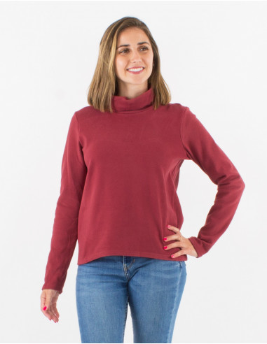 Jersey malla 95% poliester 5% elastano cuello bola