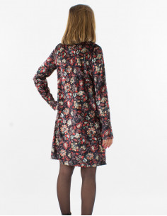 Vestido malla 92% poliester... 2