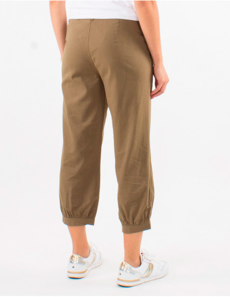 Pantalon corto 52% viscosa 48% algodon con bolsillos 