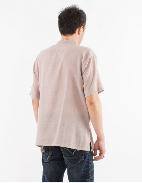 Camisa kurta h algodon  mangas cortas