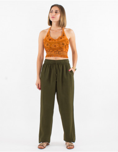 Top corto viscosa sw flecos