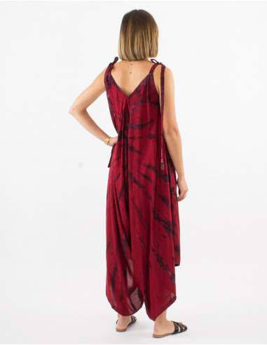 Peto largo viscosa tie dye