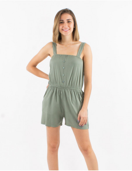 Peto corto viscosa liso tirantes anchos