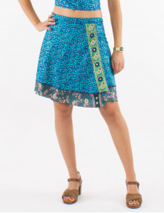 Falda corta poliester...