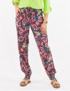Pantalon viscosa tobillo...