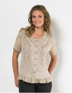 Blusa viscosa sw mangas cortas 2