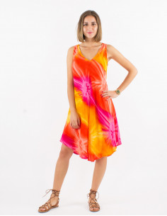 Vestido viscosa difuminado... 2