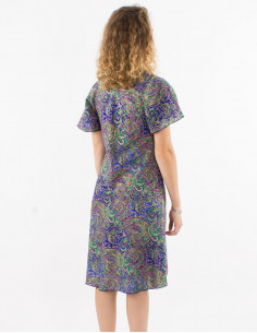 Vestido corto poliester... 2