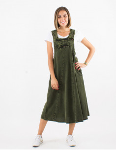 Vestido algodon sw liso dd...