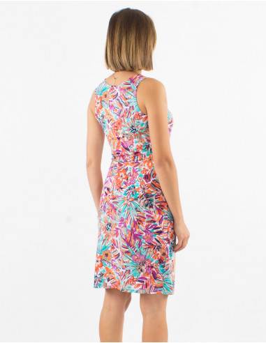 Vestido malla 96% poliester 4% elastano sin...