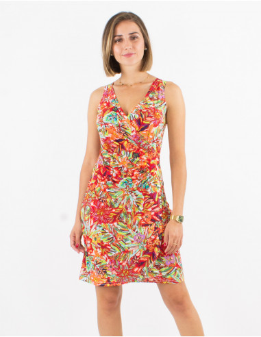 Vestido malla 96% poliester 4% elastano sin...