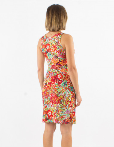 Vestido malla 96% poliester 4% elastano sin...