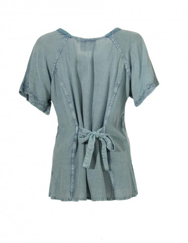 Blusa viscosa sw con bordados