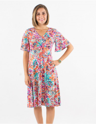 Vestido malla 96% poliester 4% elastano mangas...