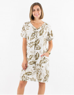 Vestido 70% viscosa 30%...