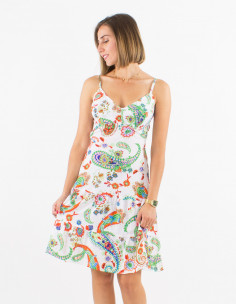 Vestido corto poliester...