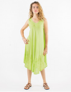 Vestido viscosa crepe paraguas 2