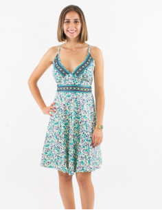 Vestido corto poliester...