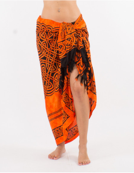 Saron viscosa flecos celtico