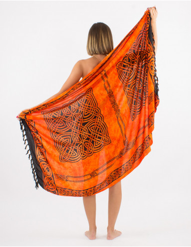 Saron viscosa flecos celtico