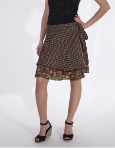 Falda corta poliester... 2