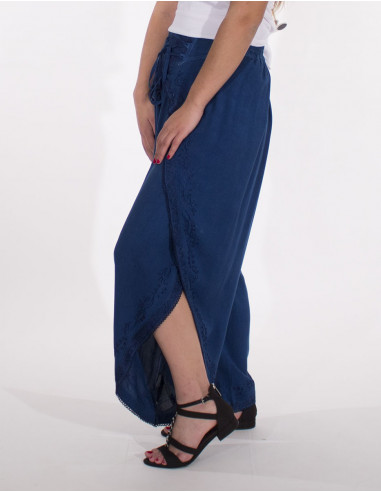 Pantalon dhoti viscosa sw