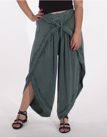 Pantalon dhoti viscosa sw