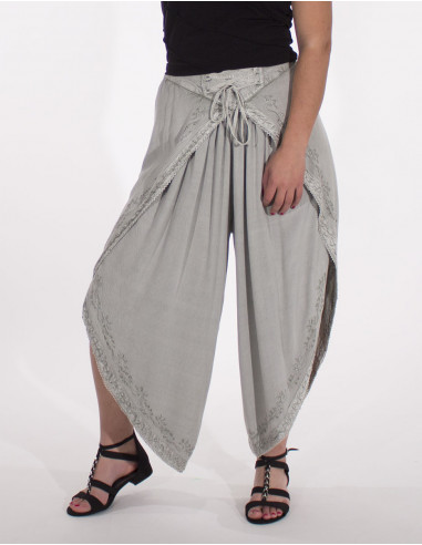 Pantalon dhoti viscosa sw