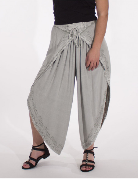 Pantalon dhoti viscosa sw