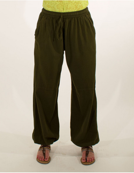 Pantalon algodon liso de entretiempo sw