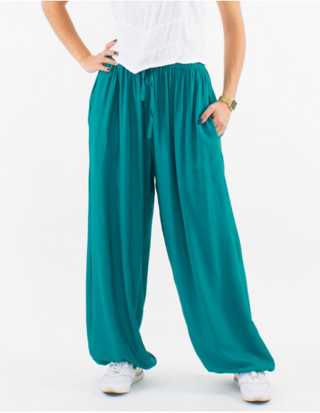 Pantalon viscosa aladin elastico