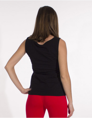 Camiseta 95% algodon 5% elastano debardeur...