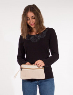 Trousse Coton Chevrons Doub...