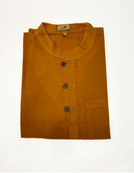 Camisa H algodon fino sw 3 botones  mangas cortas