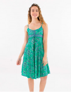 Vestido corto poliester...