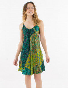 Vestido corto poliester...