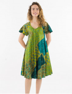 Vestido corto poliester...