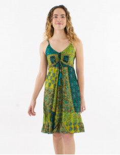 Vestido corto poliester...