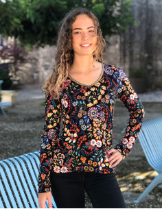 Blusa malla 95% poliester...