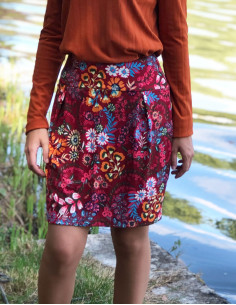 Falda malla 95% poliester...