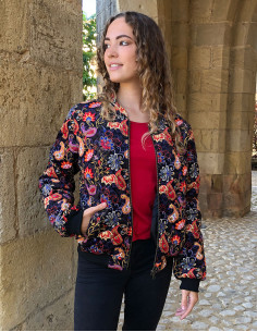 Chaqueta malla poliester...